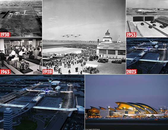90 Tahun LAX, Foto-foto Jadul dan Terkini Ungkap Sejarah Bandara Los Angeles